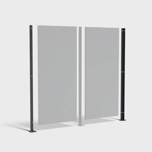 Verzinkt staal hoekpaal