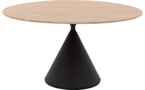 Goossens Excellent Eettafel Uniek, Rond 140 x 140 cm