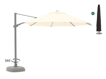 Shadowline Austin zweefparasol ø 350cm - Laagste prijsgarantie!
