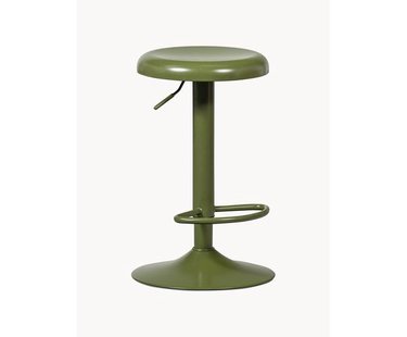 Metalen barkruk Isaac, in hoogte verstelbaar