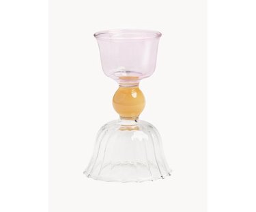 Kaarshouder Perle van borosilicaatglas