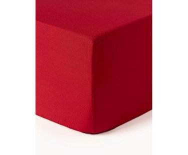 Boxspring hoeslaken Elsie, katoen perkal