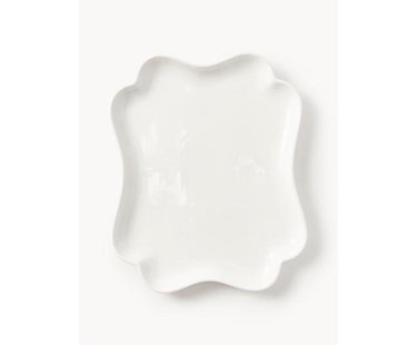 Porseleinen serveerplateau Nera