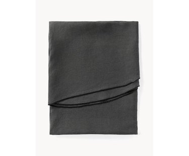 Ronde linnen tafelkleed Kennedy met bies