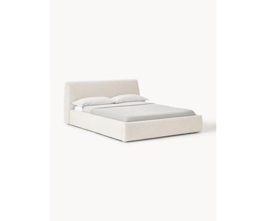 Boucl&eacute; gestoffeerd bed Cloud