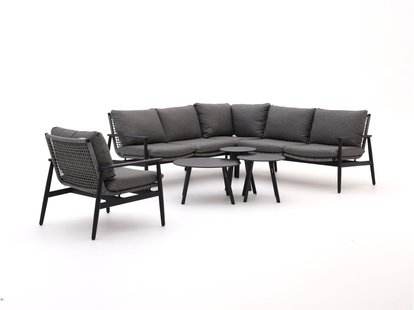 Bellagio Pizzoli/Bovezzo hoek loungeset 6-delig - Laagste prijsgarantie!