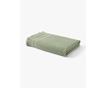 Wafelpiqu&eacute; handdoek Yara in verschillende formaten