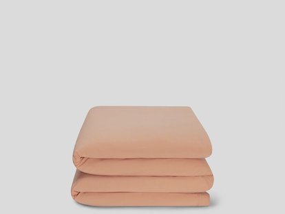 Yumeko Kinderdekbedovertrek jersey perfect peach 120x150 100% biologisch en fairtrade katoen, jersey katoen (gebreid) Yumeko Kinderdekbedovertrek jersey perfect peach 120x150 100% biologisch en fairtrade katoen, jersey katoen (gebreid)