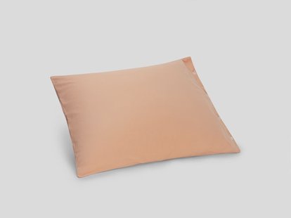 Yumeko Kussensloop jersey perfect peach 100% biologisch en fairtrade katoen, jersey katoen (gebreid)