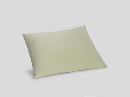 Yumeko Kussensloop jersey pistachio green 100% biologisch en fairtrade katoen, jersey katoen (gebreid)