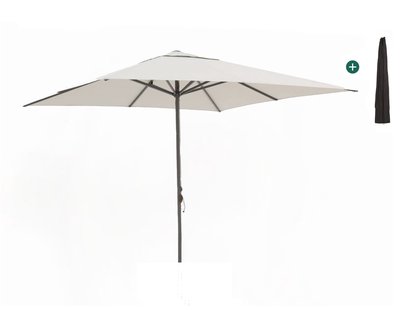Shadowline Cuba parasol 350x350cm - Laagste prijsgarantie!