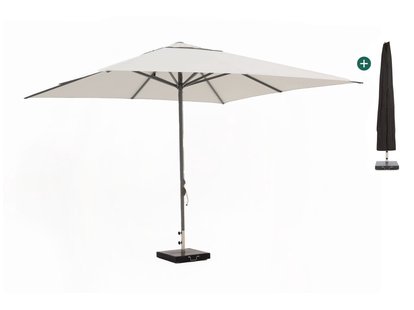 Shadowline Cuba parasol 350x350cm - Laagste prijsgarantie!