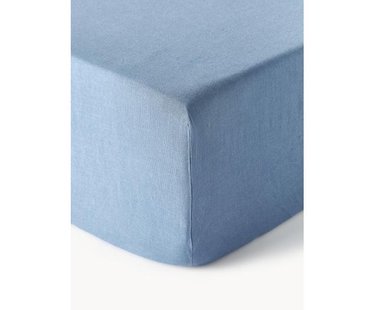 Boxspring hoeslaken Airy, gewassen linnen