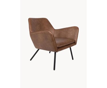 Kunstleren loungefauteuil Bon