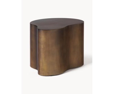 Metalen bijzettafel Dale in organische vorm