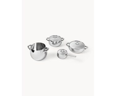 Kookpotten Mami van roestvrij staal, set van 7