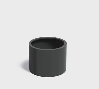 Aluminium plantenbak CIRCUM zonder bodem 80x60cm.