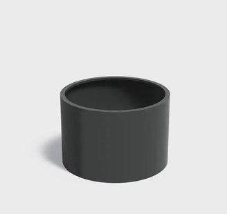 Aluminium plantenbak CIRCUM zonder bodem 120x80cm.