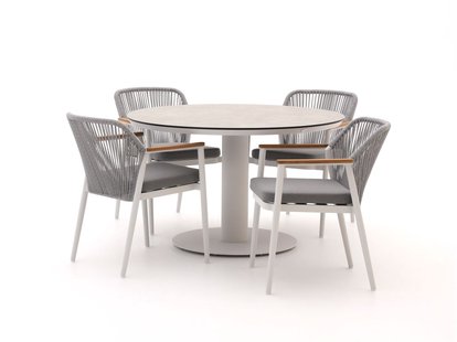 Bellagio Florentina/La Fonte ø 120cm dining tuinset 5-delig - Laagste prijsgarantie!