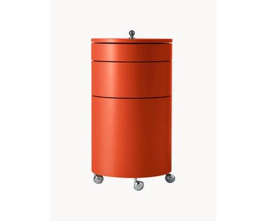 Ronde rolcontainer Barboy, design Verner Panton