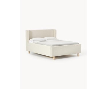 Gestoffeerd bed Arche met lades