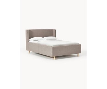 Gestoffeerd bed Arche met lades