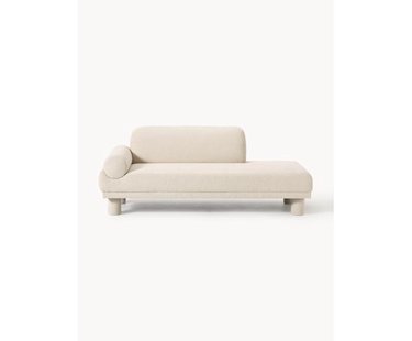 Boucl&eacute; chaise longue Lilo
