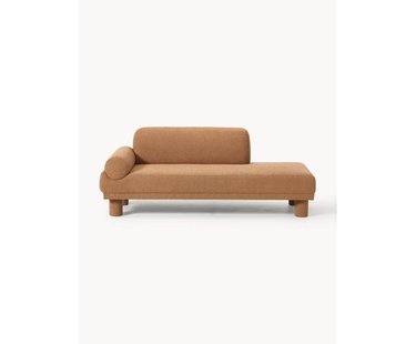 Boucl&eacute; chaise longue Lilo