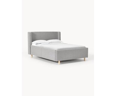 Gestoffeerd bed Arche met lades