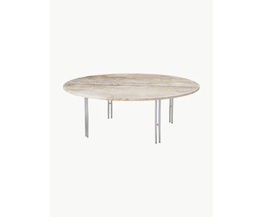 Ronde marmeren salontafel IOI, &Oslash; 100 cm