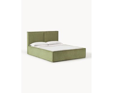 Corduroy gestoffeerd bed Dream