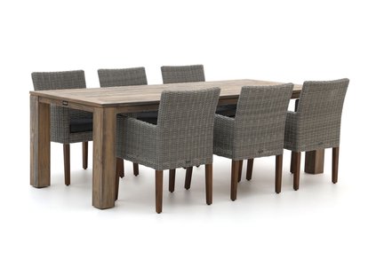 Intenso Lesa/ROUGH-X 240cm dining tuinset 7-delig - Laagste prijsgarantie!