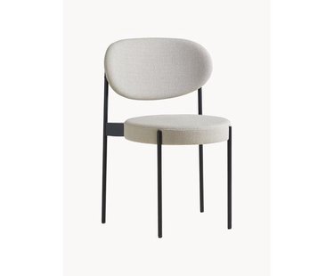 Gestoffeerde stoel Series 430 van wol, design Verner Panton