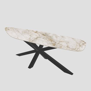 Oro Bianco Lia Organisch 260 x 110 Glanzend Ja, extra poedercoating €150,- 60 mm