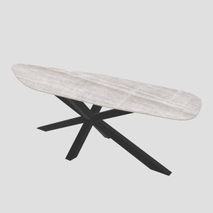 Taj Mahal Lia Organisch 240 x 110 Mat Ja, extra poedercoating €150,- 60 mm