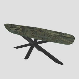 Verde Extra Lia Organisch 280 x 110 Glanzend Ja, extra poedercoating €150,- 60 mm