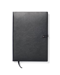 HEMA Notitieboek Gelinieerd PU Zwart A5 HEMA Notitieboek Gelinieerd PU Zwart A5