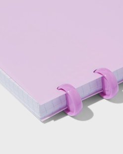 HEMA Ringschrift A5 5x5mm lila