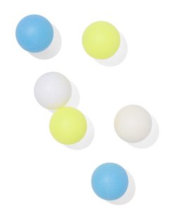 HEMA Tafeltennis ballen - 6 stuks
