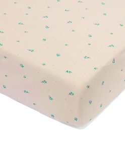 HEMA Hoeslaken voor ledikant 60x120 bloemen