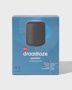 HEMA Draadloze speaker zwart
