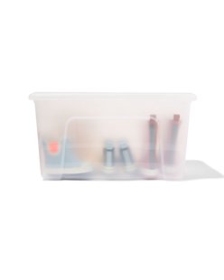 HEMA Opbergbox Tokyo transparant 45L recycled