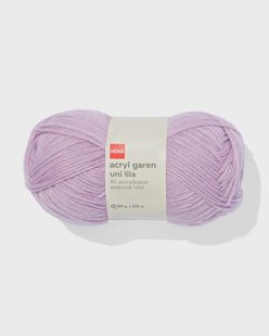 HEMA Acryl garen lila 100gram 250meter
