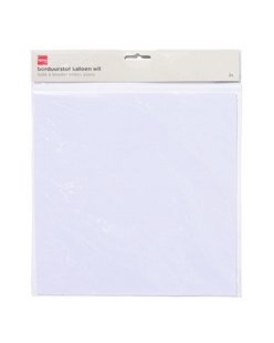 HEMA Borduurstof 25x25 katoen - 2 stuks