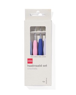 HEMA Haaknaalden 2+2.5+3+3.5 - 4 stuks