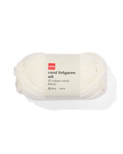 HEMA Rond lintgaren wit 100gram 45meter