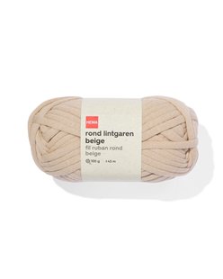 HEMA Rond lintgaren beige 100gram 45meter
