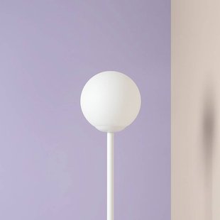 ALDEX Vloerlamp Joel, wit, 1-lamp