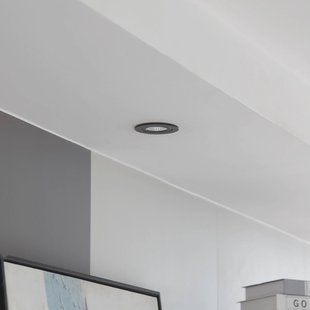 Arcchio LED downlight Jyra, zwart, 4.000K