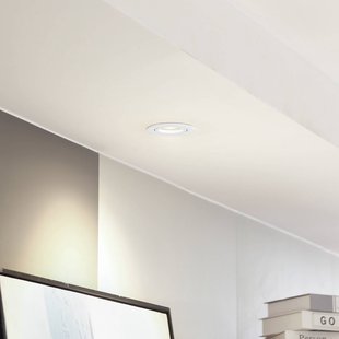 Arcchio downlight Sylvi zwart Ø 8,2 cm